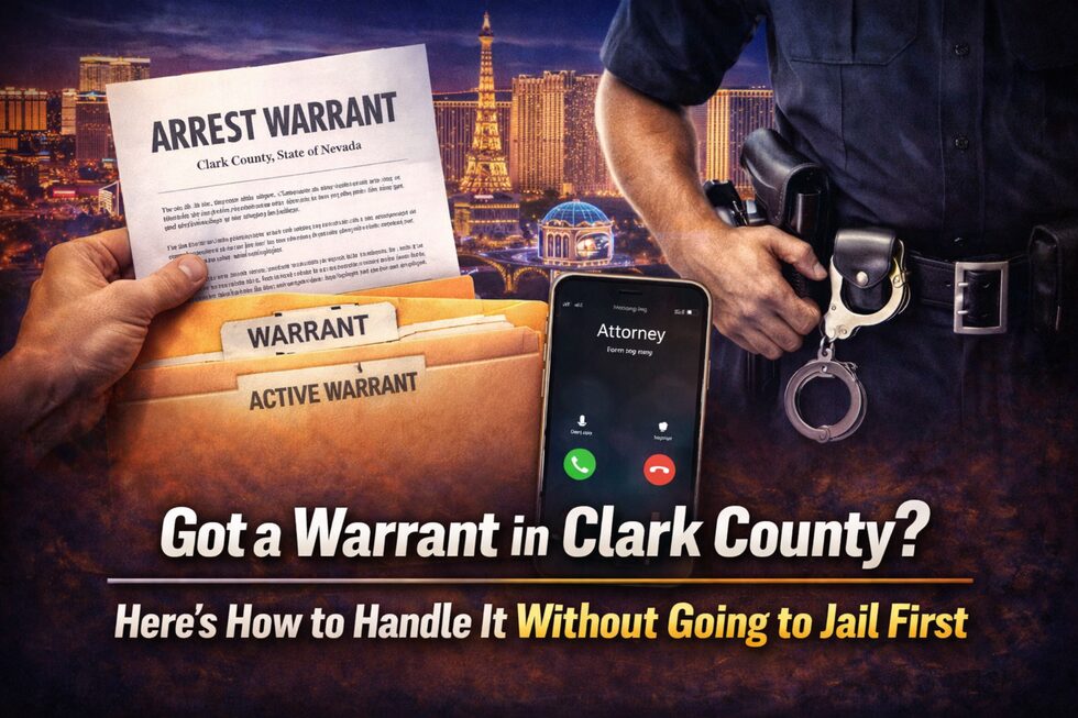 Got a Warrant in Clark County? Here’s How to Handle It Without Going to Jail First